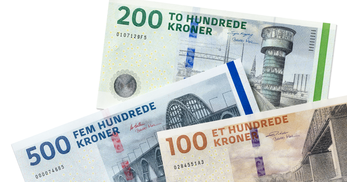 Denmark Banknotes Danish banknotes today